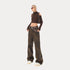 Leaopard printed jeans